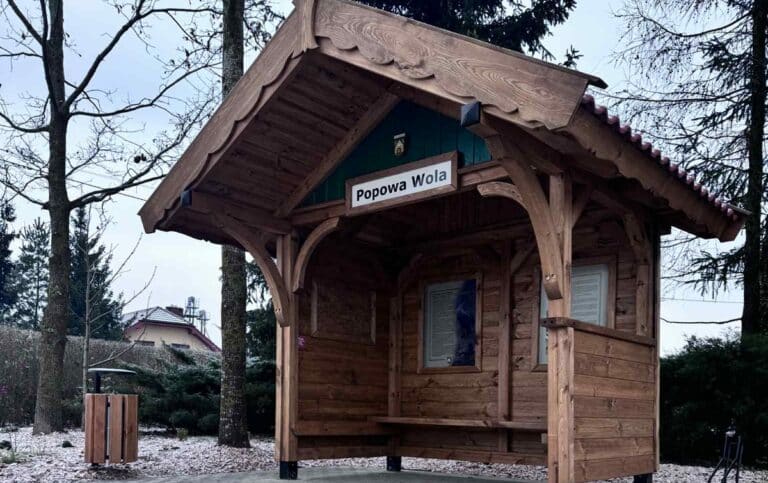 przystanek w Popowej Woli