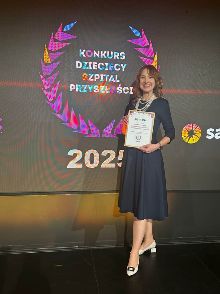 Wojewódzki Specjalistyczny Szpital Dziecięcy w Olsztynie zdobył 1. miejsce w ogólnopolskim konkursie „Dziecięcy Szpital Przyszłości 2025”. - Kolejna ogólnopolska nagroda dla Szpitala Dziecięcego w Olsztynie