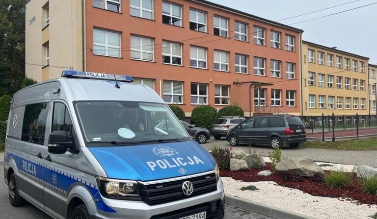 dramatyczne zgłoszenie w szkole