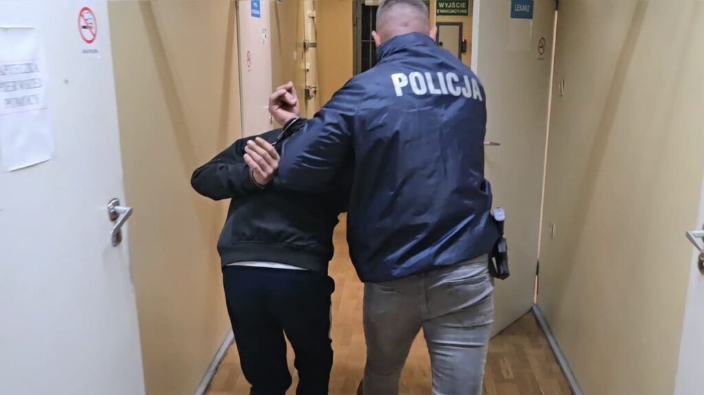 aresztowany za kradzież