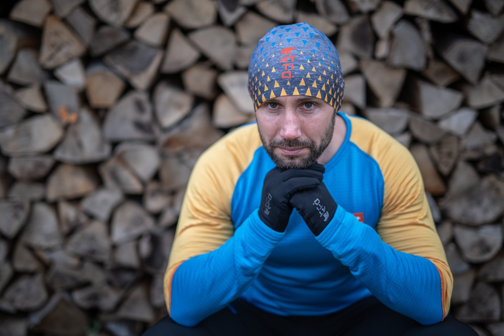 Czapki do biegania męskie