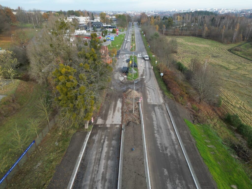 Kiedy pojedziemy nową Aleją Warszawską? - Wielkie zmiany na wyjeździe z Olsztyna! Zobacz, jak teraz wygląda droga na Warszawę