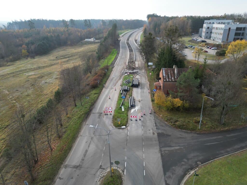 Kiedy pojedziemy nową Aleją Warszawską? - Wielkie zmiany na wyjeździe z Olsztyna! Zobacz, jak teraz wygląda droga na Warszawę