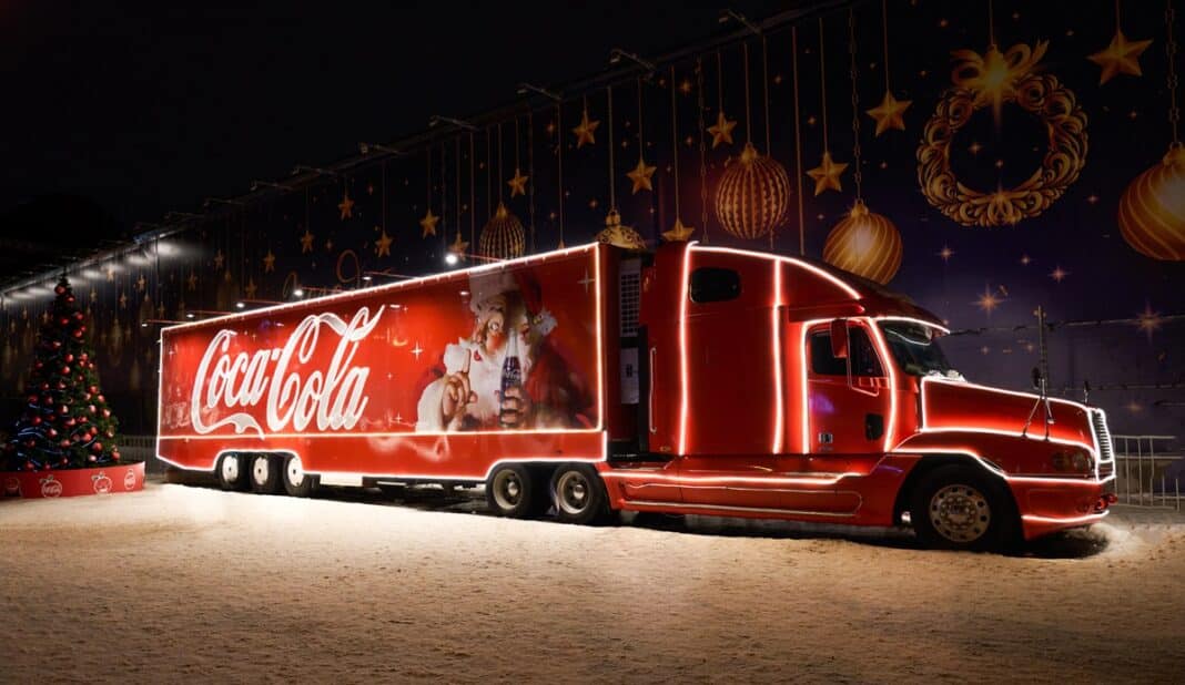 ciężarówka Coca Coli