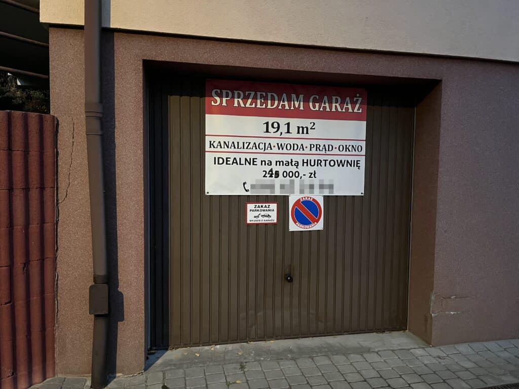 Czy to najdroższy garaż w Olsztynie? - Garaż droższy niż kawalerka? Mieszkańcy Olsztyna przecierają oczy ze zdumienia