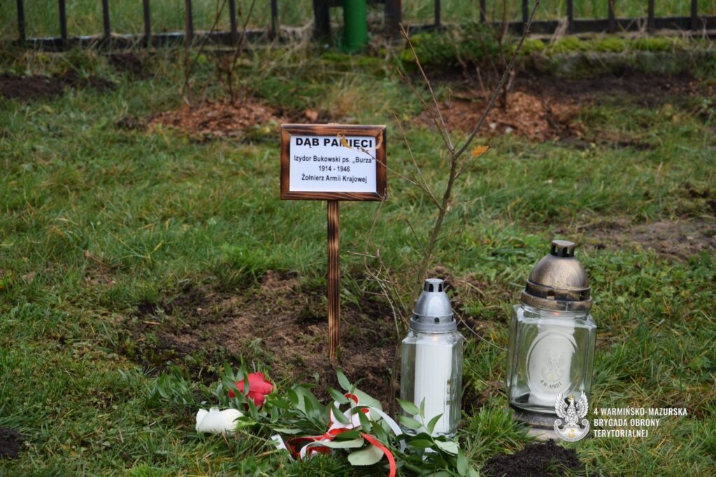 Janowo uczciło „Burzę”. Wyjątkowa uroczystość poruszyła mieszkańców. Janowo uczciło „Burzę”. Wyjątkowa uroczystość poruszyła mieszkańców. - W Janowie posadzono Dąb Pamięci Izydora Bukowskiego ps. „Burza”