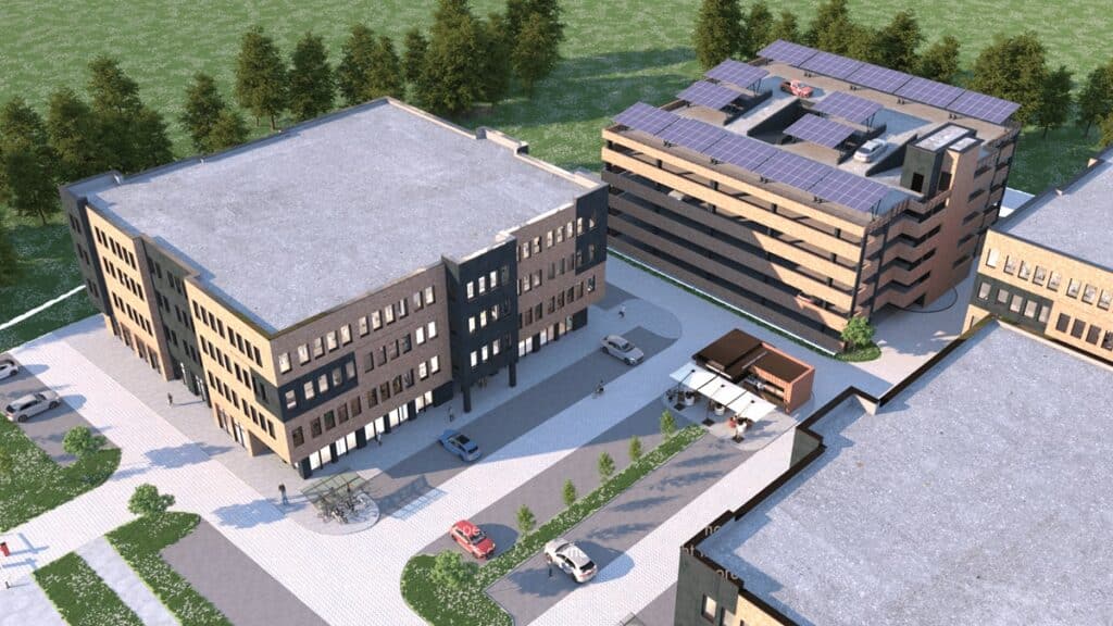 To tu będzie biznesowe centrum Olsztyna? Skala całego przedsięwzięcia okazuje się większa, niż początkowo zakładano. - W Olsztynie powstaje nowa dzielnica biznesowa. Wyrasta gigantyczny kompleks biurowy