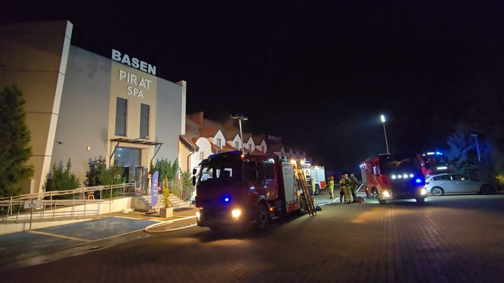 Sytuacja była bardzo niebezpieczna. - Nocny pożar w Olsztynie. Hotel wydał oświadczenie