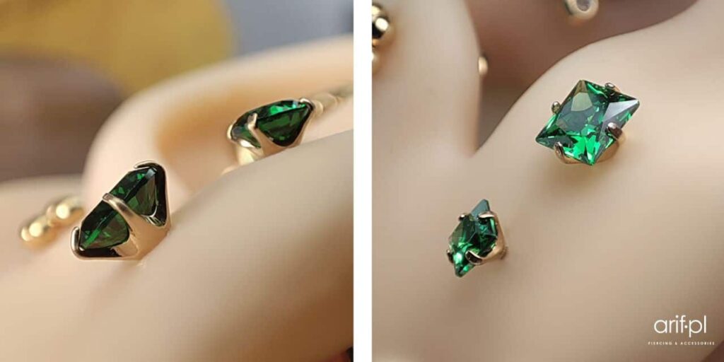 Czym są kolczyki sztyfty? - Klasyczne kolczyki sztyfty znów trendują! Zobacz, które modele robią furorę