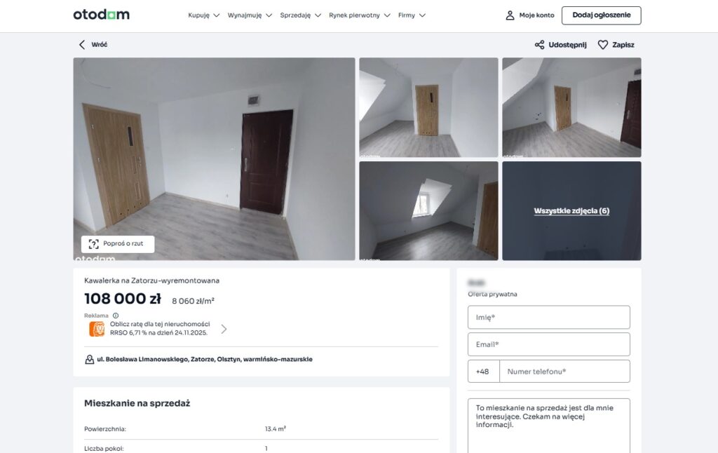 patodeweloperka w Olsztynie