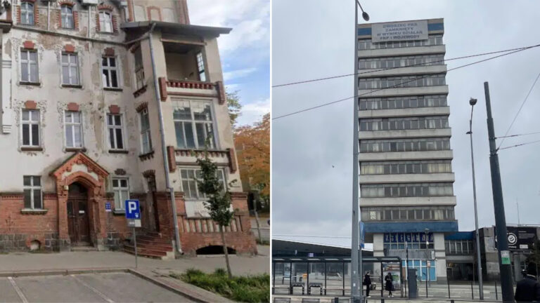 mickiewicza 27 i wieżowiec przy dworcu