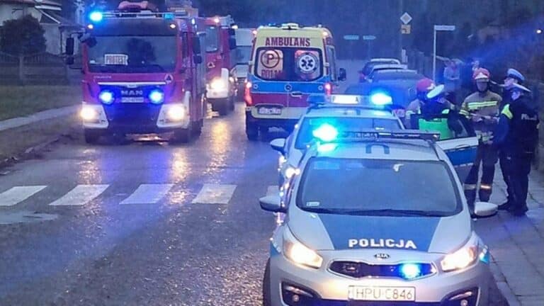 potrącenie na przejściu dla pieszych