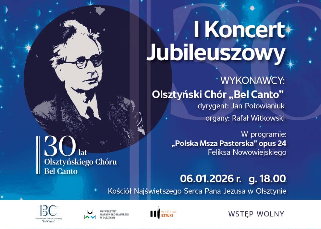 Pierwszy jubileszowy koncert już niebawem. Wstęp wolny. - Olsztyński chór Bel Canto świętuje 30-lecie