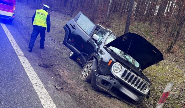 policjanci pomogli kobiecie