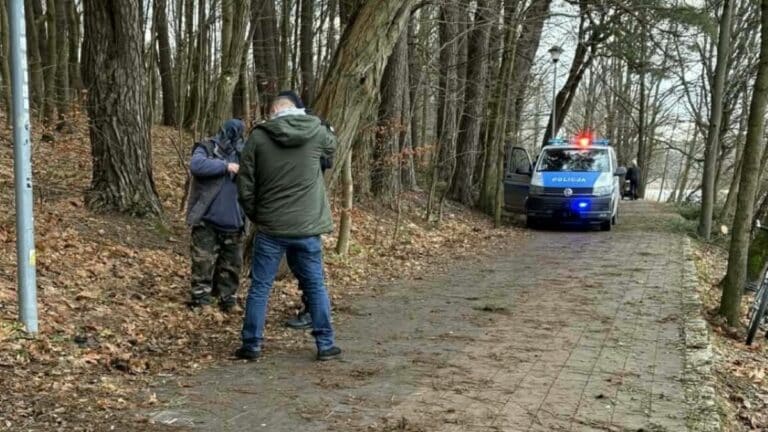 kłusowanie nad Jeziorem Długim