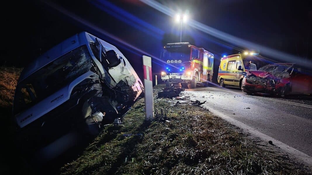 kolizja pod Barczewem