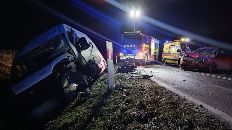 kolizja pod Barczewem