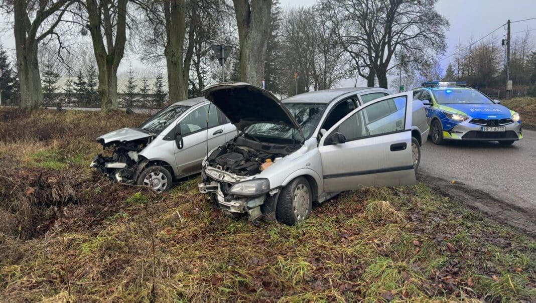 wypadek w powiecie ostródzkim