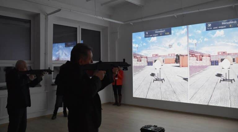 wirtualna strzelnica w Ostródzie