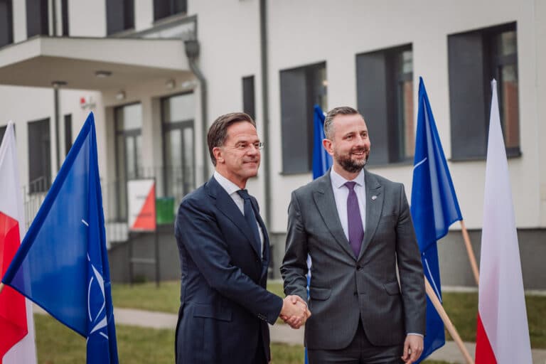 szef nato na mazurach