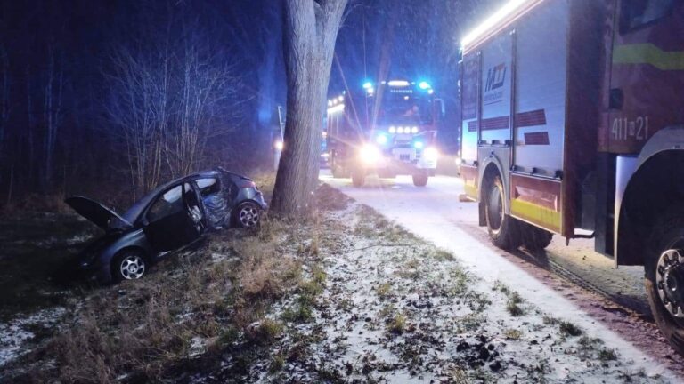 wypadek pod Braniewem