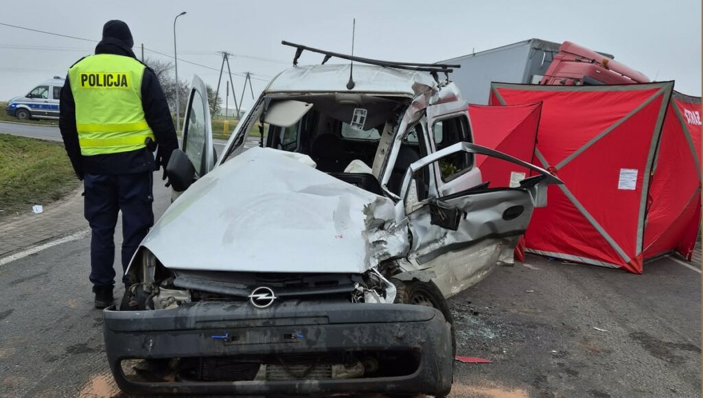 Śmiertelny wypadek odebrał życie żonie. Następnego dnia zmarł jej mąż. śmiertleny wypadek w Lubawie