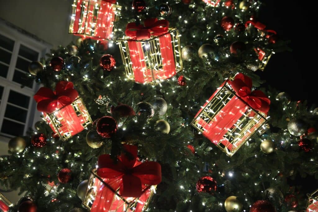 Takiego startu świąt nikt się nie spodziewał? Iluminacje na starówce podbiły serca mieszkańców Olsztyna. - Jak z bajki? Świąteczne iluminacje Olsztyna rozbłysły na Starym Mieście
