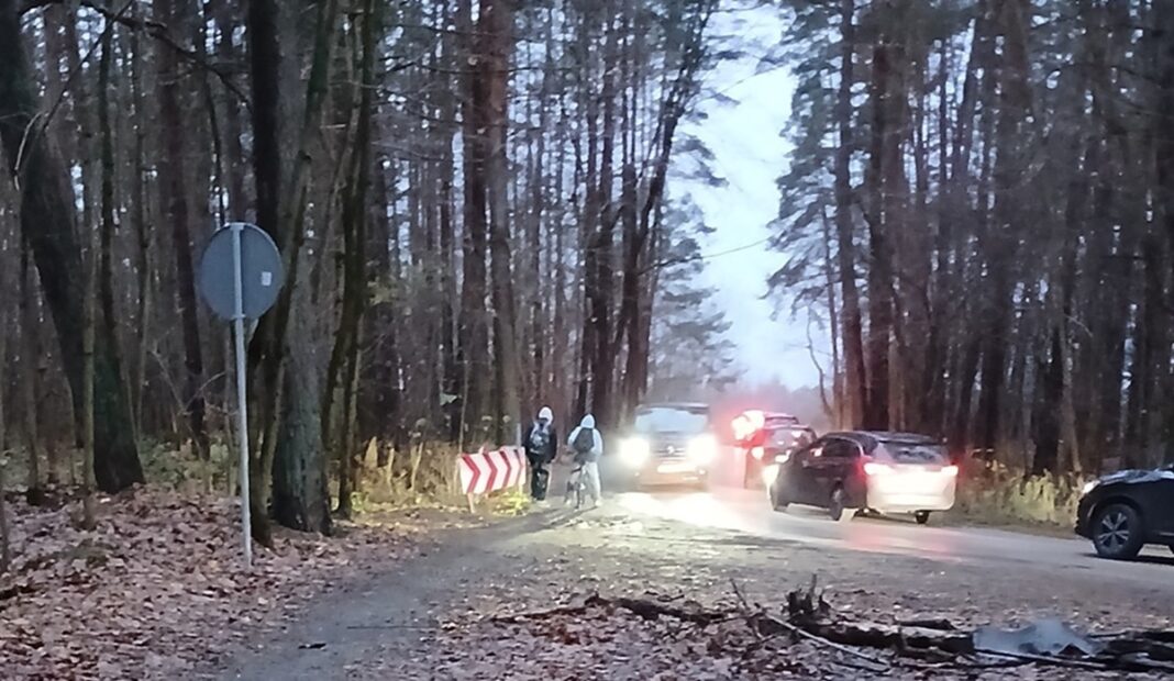 dojście do Osiedla Premium w Olsztynie