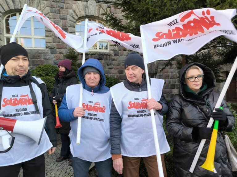 protest konsolidacja szpitali
