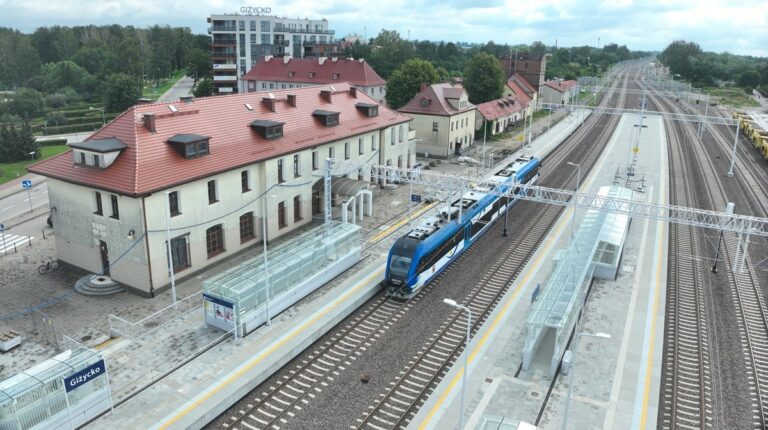 kolej na Warmii i Mazurach