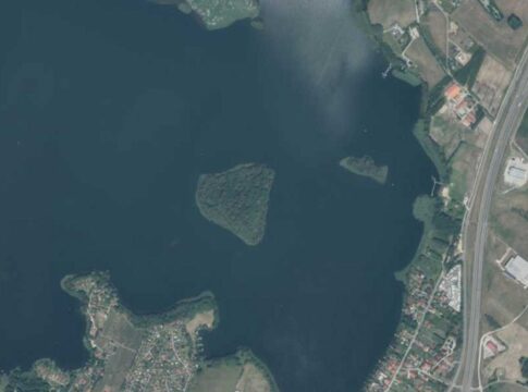 wyspa jezioro wulpinskie