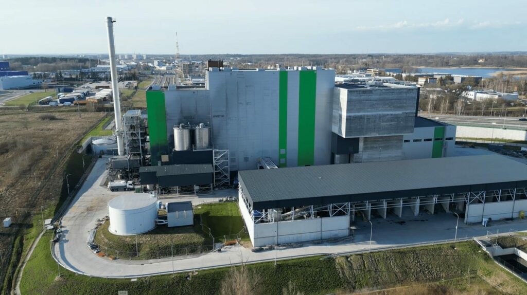 pożar w spalarni śmieci w Olsztynie