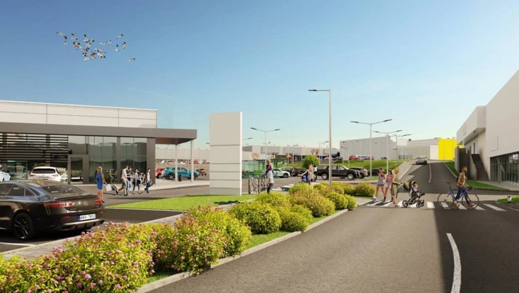 park handlowy pod Giżyckiem