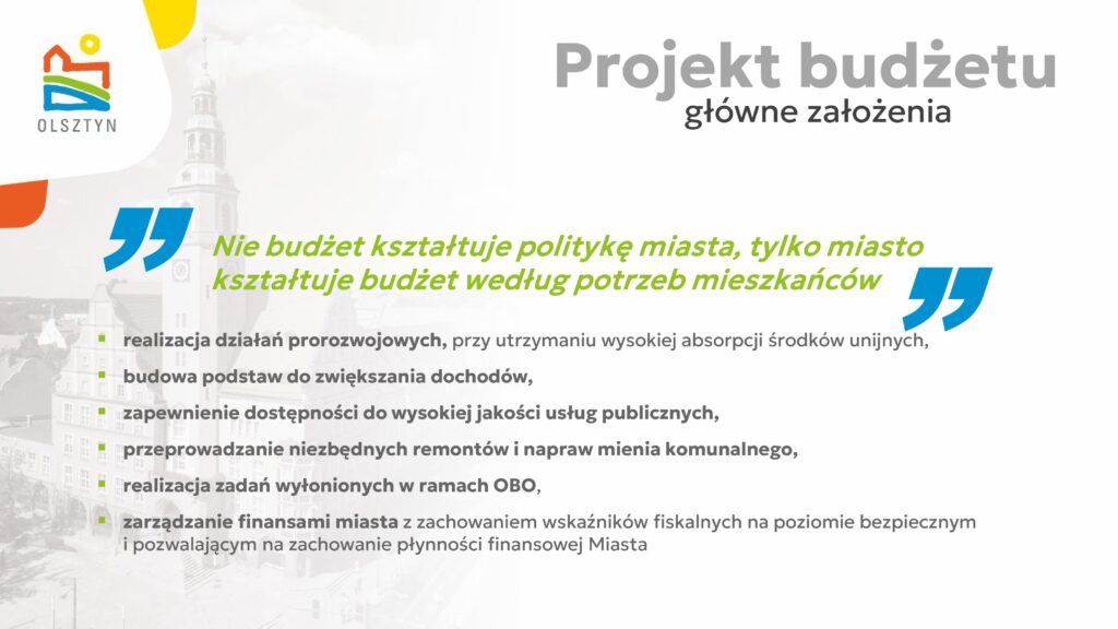 Wydatki rosną szybciej niż dochody. Dlaczego budżet Olsztyna budzi niepokój? - Prawie 2,2 miliarda zł wydatków w budżecie na 2026 r. Olsztyn jedzie na krawędzi finansowej?