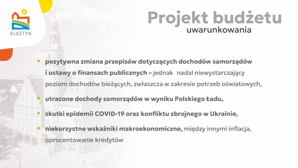 Wydatki rosną szybciej niż dochody. Dlaczego budżet Olsztyna budzi niepokój? - Prawie 2,2 miliarda zł wydatków w budżecie na 2026 r. Olsztyn jedzie na krawędzi finansowej?