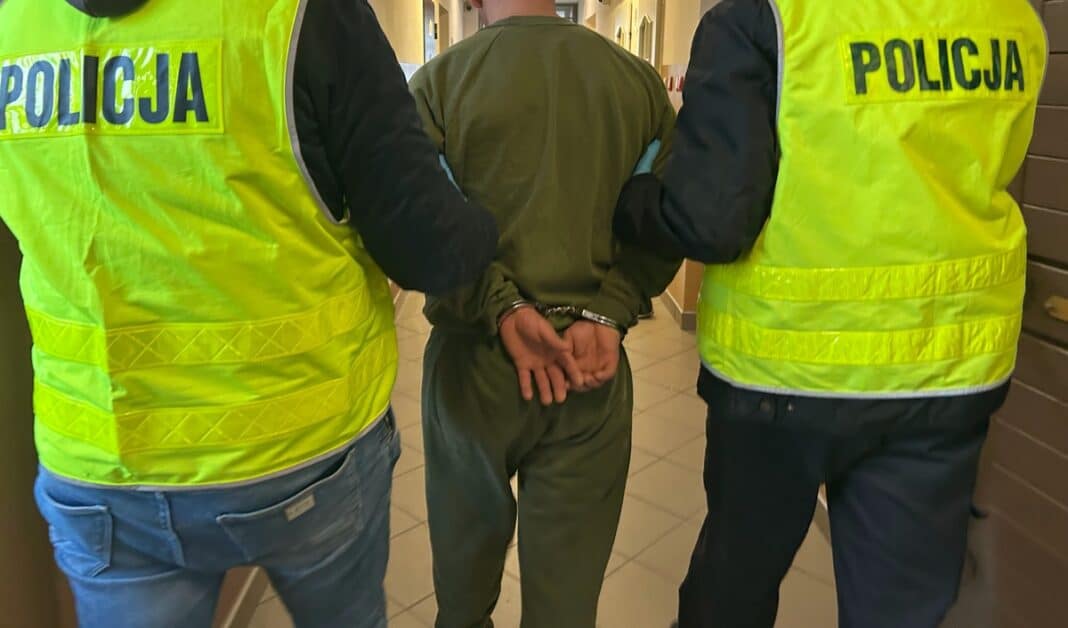 policja zatrzymała sprawcę