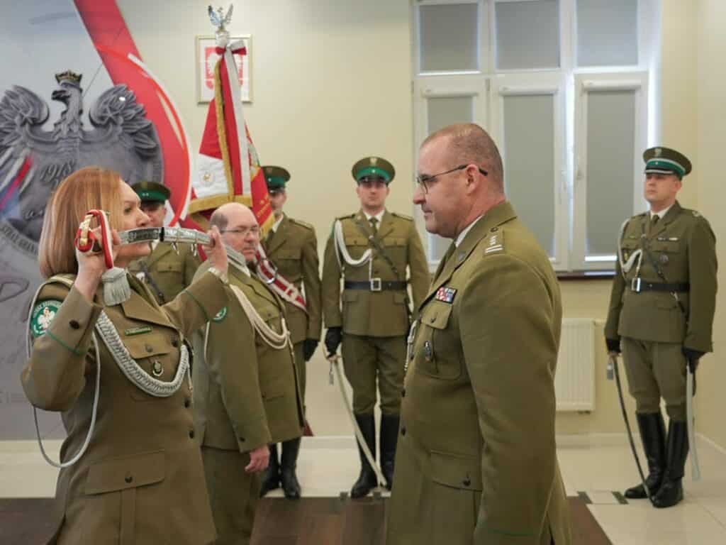 Zmiany kadrowe w Straży Granicznej. - Zmiana na stanowisku komendanta Straży Granicznej w Olsztynie