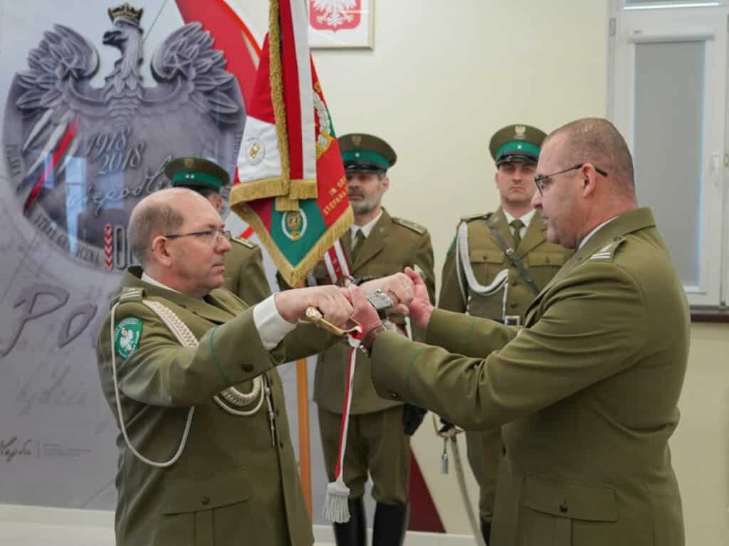 Zmiany kadrowe w Straży Granicznej. - Zmiana na stanowisku komendanta Straży Granicznej w Olsztynie