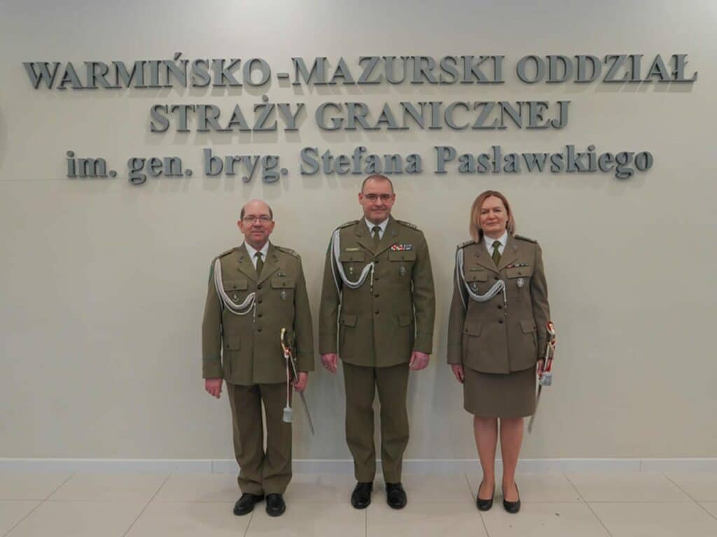 Zmiany kadrowe w Straży Granicznej. - Zmiana na stanowisku komendanta Straży Granicznej w Olsztynie