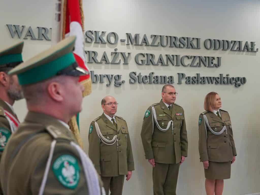 Zmiany kadrowe w Straży Granicznej. - Zmiana na stanowisku komendanta Straży Granicznej w Olsztynie