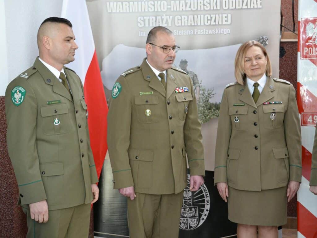 Zmiany kadrowe w Straży Granicznej. - Zmiana na stanowisku komendanta Straży Granicznej w Olsztynie