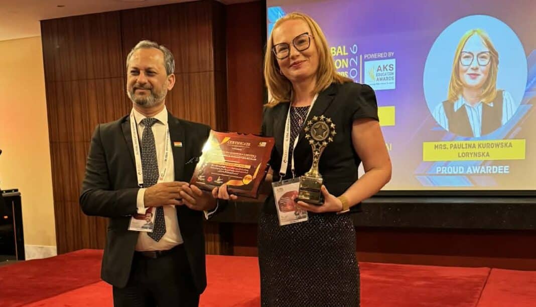 Paulina Kurowska-Loryńska nauczycielka z Rusi