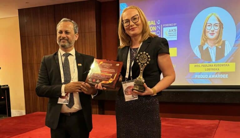 Paulina Kurowska-Loryńska nauczycielka z Rusi