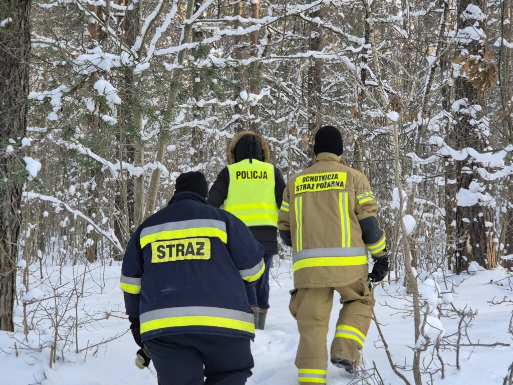 Sprawdzono już 125 hektarów, ani śladu mężczyzny. - Służby szukają 66-letniego mężczyzny. Trwa szeroka akcja z lądu, wody i powietrza