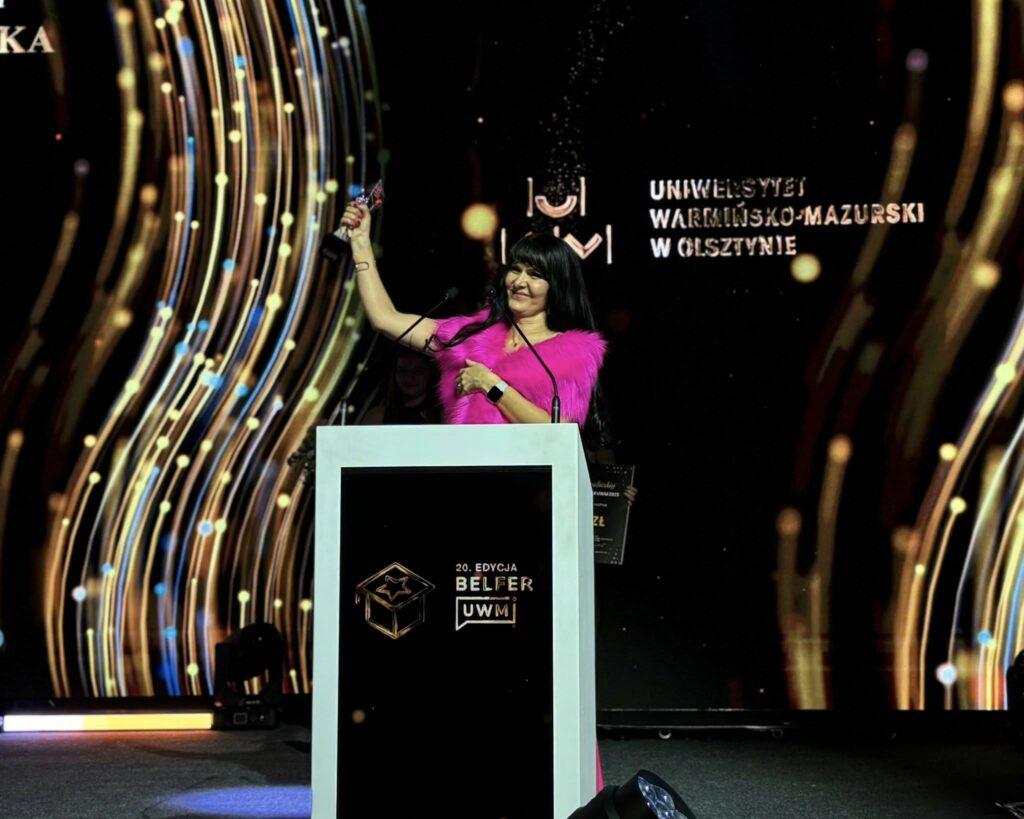 Belfer UWM 2025 pokazuje, jakich wykładowców dziś potrzebują studenci. - Studenci zdecydowali bez wahania. To ona została Belfrem UWM 2025