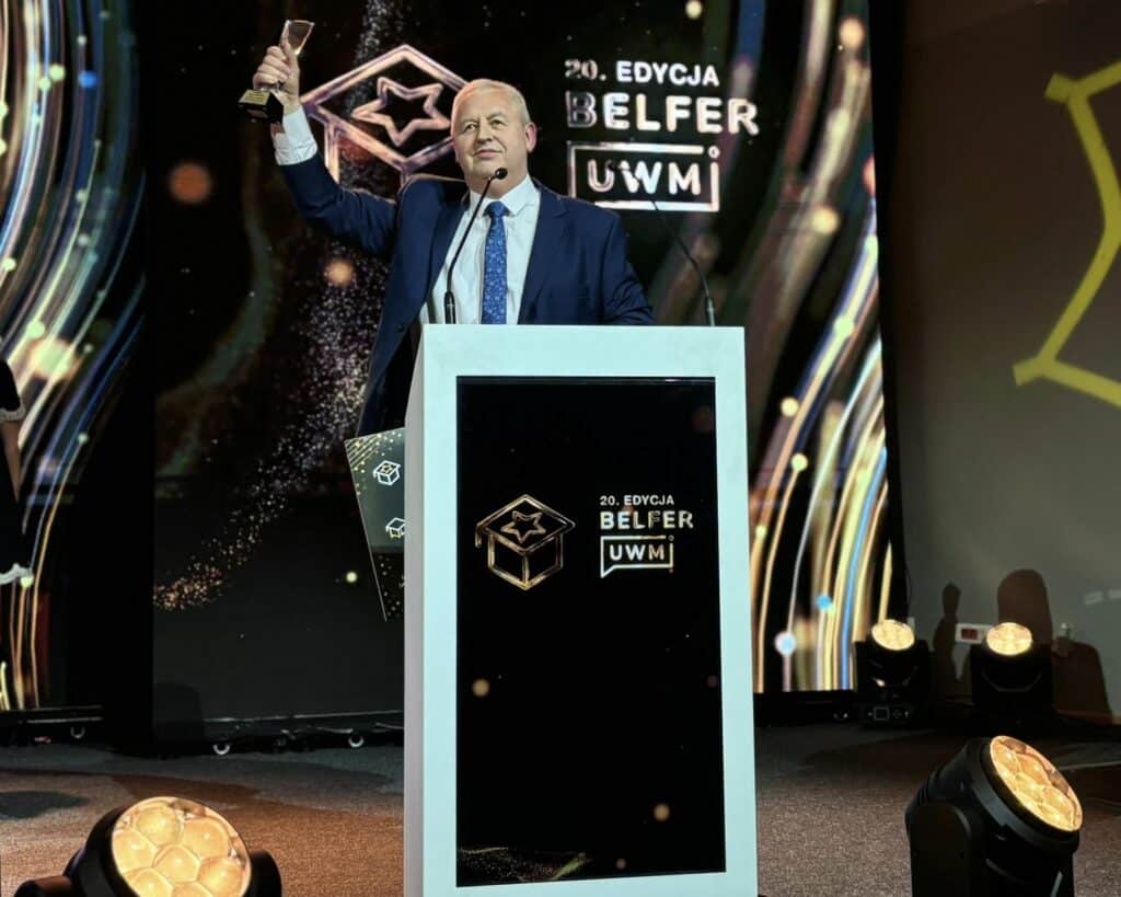 Belfer UWM 2025 pokazuje, jakich wykładowców dziś potrzebują studenci. - Studenci zdecydowali bez wahania. To ona została Belfrem UWM 2025