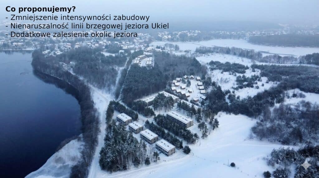 Gorący spór o brzeg Ukielu. Wiemy, jakie inwestycje mogą zająć tereny. - Koniec Olsztyna, jaki znacie? Ten dokument na dekady przesądzi o jeziorze Ukiel