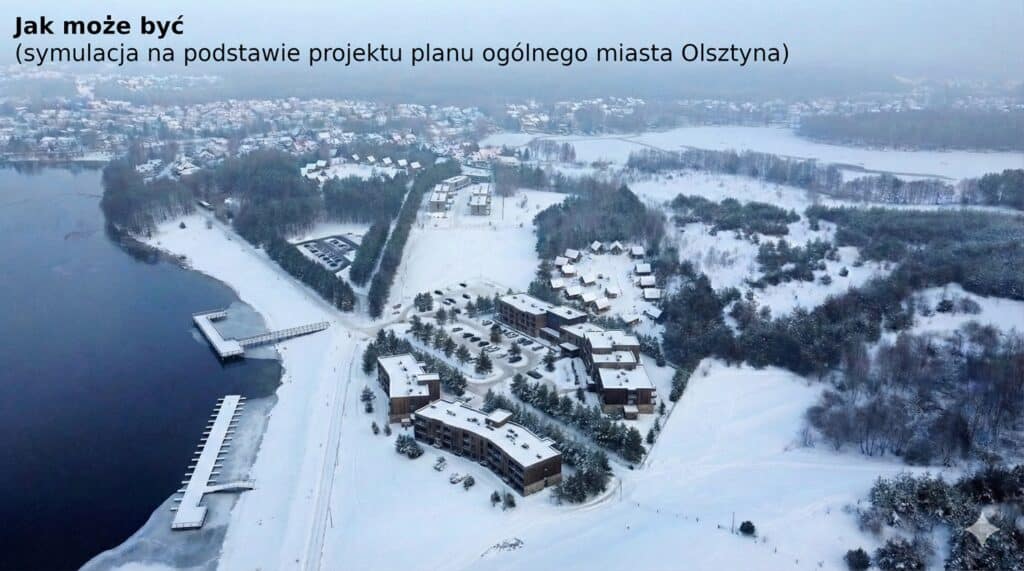 Gorący spór o brzeg Ukielu. Wiemy, jakie inwestycje mogą zająć tereny. - Koniec Olsztyna, jaki znacie? Ten dokument na dekady przesądzi o jeziorze Ukiel