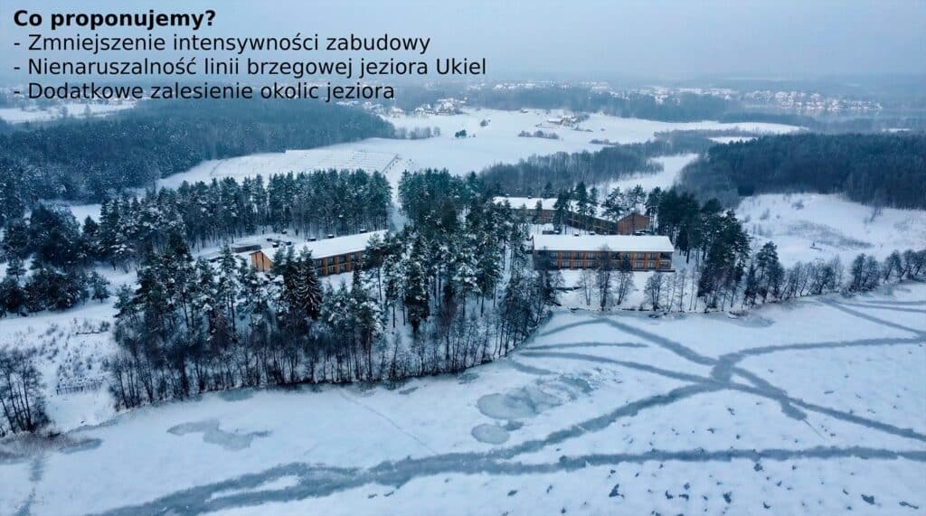 Gorący spór o brzeg Ukielu. Wiemy, jakie inwestycje mogą zająć tereny. - Koniec Olsztyna, jaki znacie? Ten dokument na dekady przesądzi o jeziorze Ukiel