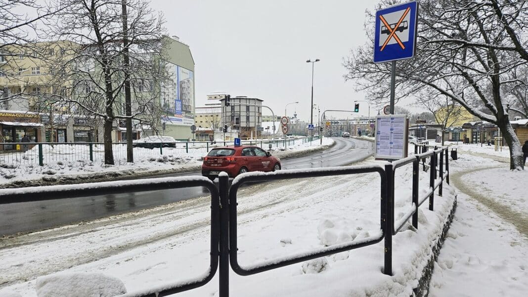 nowy przystanek przy Limanowskiego